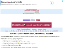 Tablet Screenshot of masterteam.com
